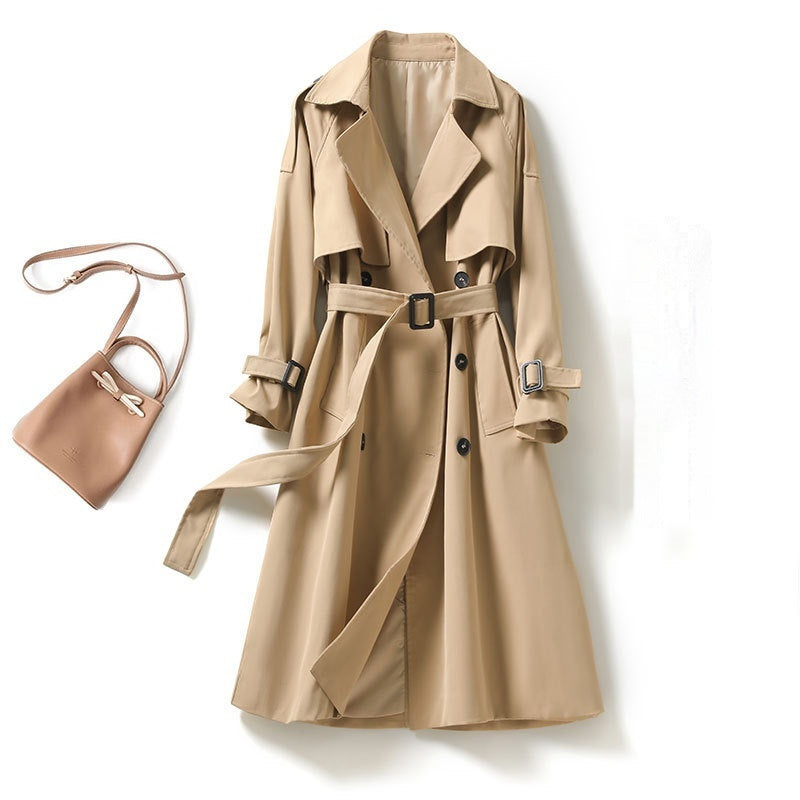 Women's Mid-length Trench Coat