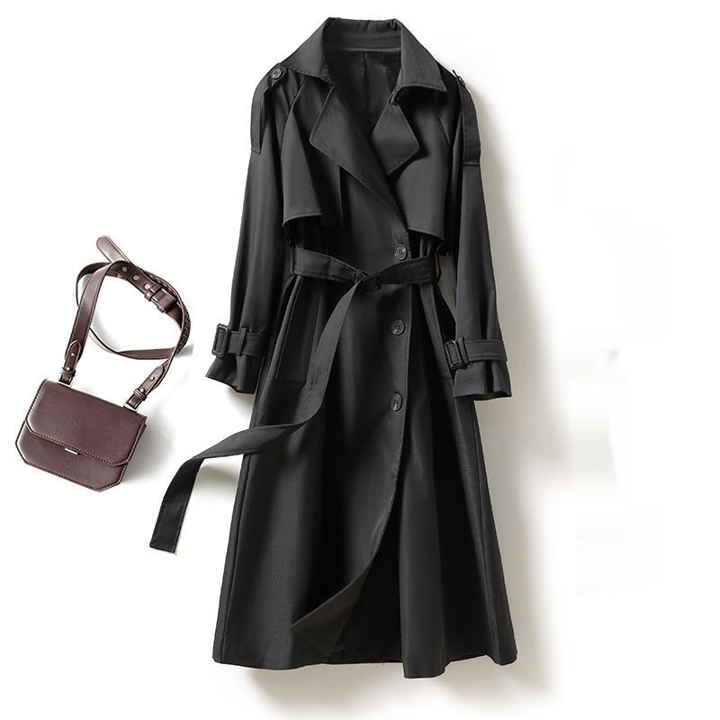 Women's Mid-length Trench Coat